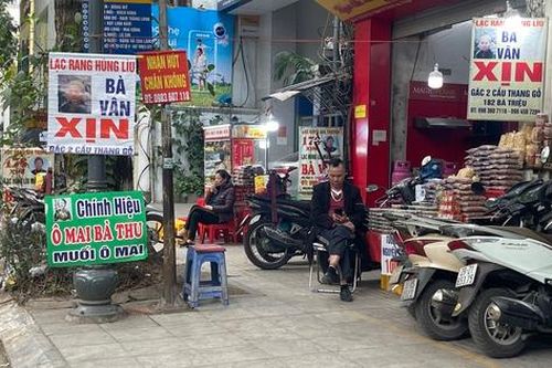 Hoa mắt với con phố nhiều 'Bà Vân' nhất Hà Nội