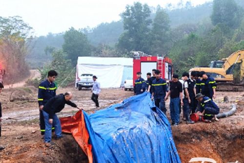 Thái Nguyên: Dập tắt đám cháy diễn ra trong 1 tuần tại bãi rác Phúc Thành