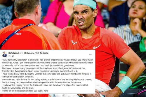 Nadal lại lỡ hẹn với Australian Open 2024 vì chấn thương, có thể giải nghệ sớm hơn dự tính