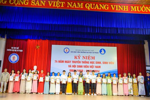 Trường ĐH Sư phạm dẫn đầu giải Sao tháng Giêng, SV 5 tốt, HS 3 tốt của ĐH Huế
