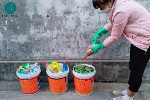 Hình thành thói quen phân loại rác tại nhà