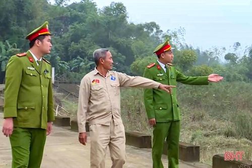 'Hàng rào thép' bảo đảm an ninh trật tự ở xã miền núi Hà Tĩnh
