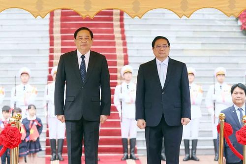 Thủ tướng Lào kết thúc tốt đẹp chuyến thăm chính thức Việt Nam