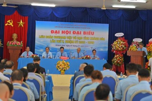 Đại hội Liên đoàn Vovinam Việt võ đạo tỉnh lần thứ V