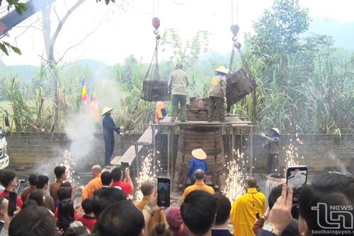 Đại Từ: Chùa Bắc Lãm đúc Đại hồng chung