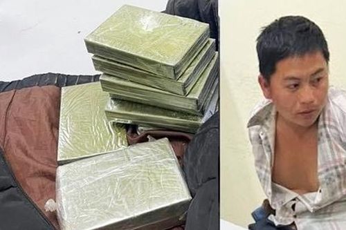 Anh giao 10 bánh heroin cho em trai đi bán trong đêm