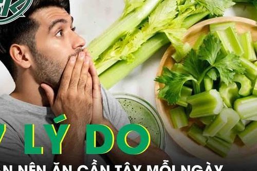 7 lý do bạn nên ăn cần tây mỗi ngày