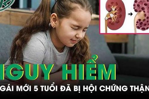 Thương tâm bé gái mới 5 tuổi đã bị hội chứng thận hư