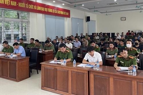 'Trên từng lĩnh vực, lực lượng Công an quận đều nhận được sự ủng hộ trách nhiệm của người dân'