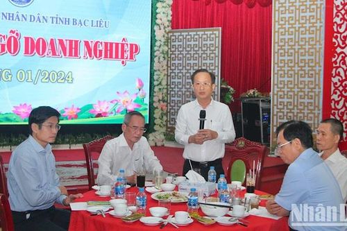 Bạc Liêu luôn lắng nghe, kịp thời giải quyết khó khăn, vướng mắc của doanh nghiệp