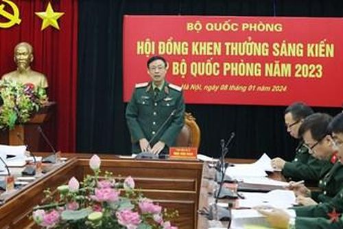 151 công trình đoạt giải thưởng sáng kiến cấp Bộ Quốc phòng