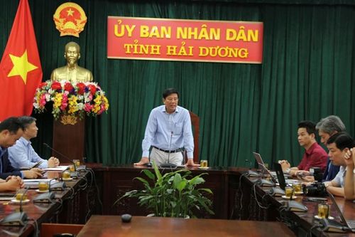 Hải Dương họp báo thông tin về Hội nghị công bố quy hoạch tỉnh