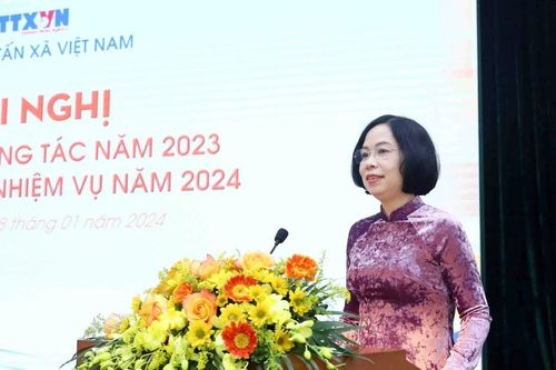 Thông tấn xã Việt Nam triển khai nhiệm vụ năm 2024
