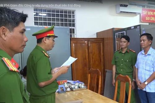 Cà Mau: Bắt Phó Giám đốc Công ty xây dựng trốn thuế trên 9 tỷ đồng