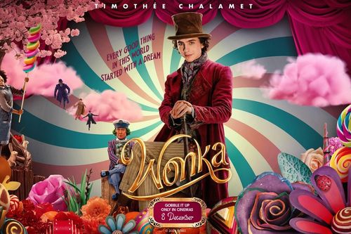 'Wonka' vững vàng ngôi vị quán quân phòng vé Bắc Mỹ tuần đầu năm 2024