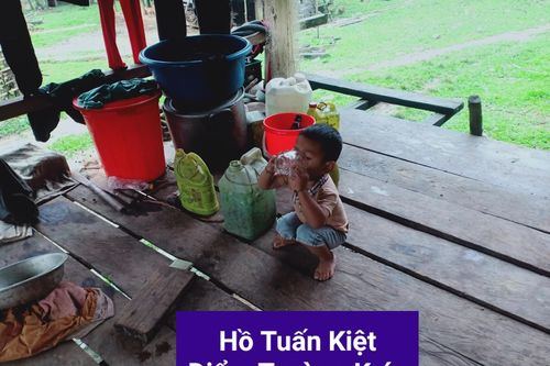 Xây quỹ tài trợ giếng khoan nước sinh hoạt cho học sinh mầm non