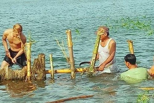 Đóng mỏ cát từng khiến người dân dàn 'trận địa' cọc tre để phản đối