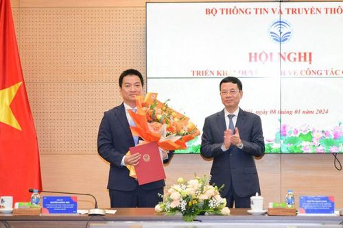 Ông Hồ Đức Thắng đảm nhiệm quyền Cục trưởng Cục Chuyển đổi số quốc gia