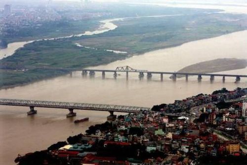 'Sống' lại không gian đô thị nơi bãi giữa sông Hồng
