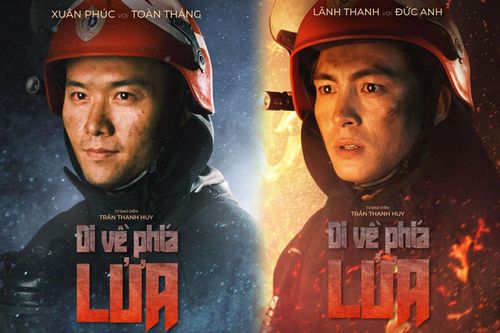 Hé lộ tạo hình lính cứu hỏa của Lãnh Thanh, Xuân Phúc trong Đi Về Phía Lửa