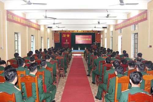 Bộ CHQS tỉnh Thanh Hóa khai mạc lớp tập huấn cán bộ năm 2024