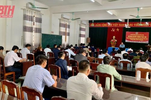 Năm 2023, huyện Bá Thước có 483 hộ nông dân đạt danh hiệu sản xuất kinh doanh giỏi