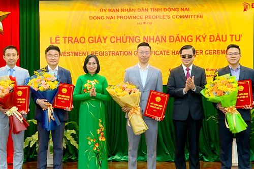 4 dự án FDI đầu tư mới và 5 dự án tăng vốn ngay đầu năm 2024
