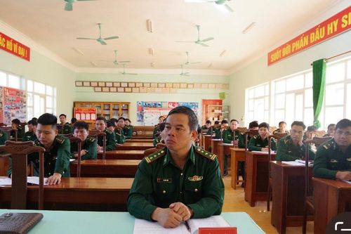 Bộ đội Biên phòng tỉnh Gia Lai tập huấn quân sự đầu năm