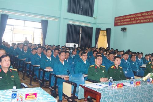 Nâng cao năng lực 220 cán bộ Ban Chỉ huy Quân sự cấp xã