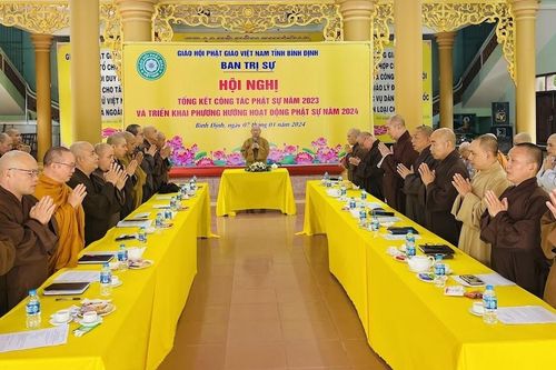 Bình Định: Ban Trị sự GHPGVN tỉnh dự kiến mở Lớp Trung cấp Phật học dành cho Phật tử