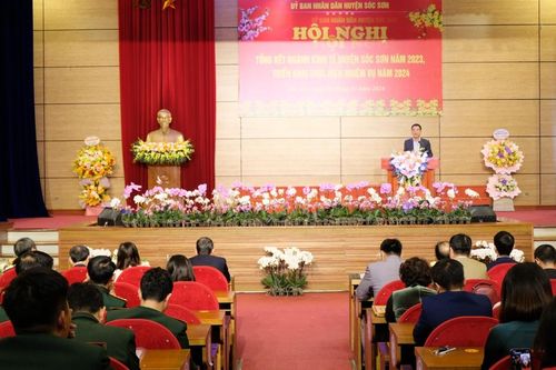 Kinh tế huyện Sóc Sơn tăng trưởng ấn tượng