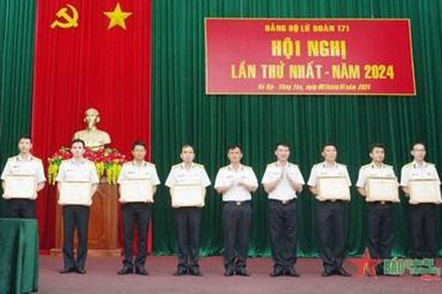 Đảng bộ Lữ đoàn 171 tập trung lãnh đạo hoàn thành thắng lợi nhiệm vụ năm 2024