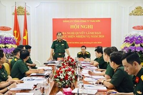 Tổng công ty Thái Sơn phát huy sự đoàn kết, thống nhất, hoàn thành và vượt các chỉ tiêu kế hoạch sản xuất, kinh doanh