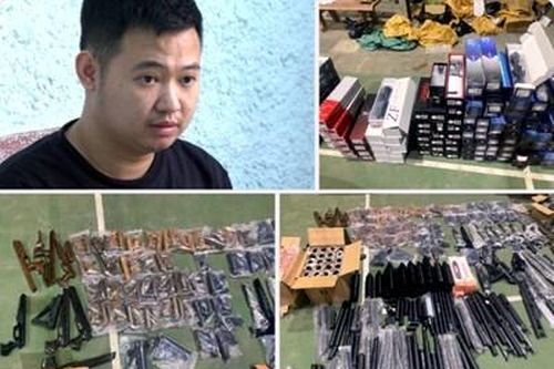 Thanh Hóa: Bắt đối tượng buôn bán gần 100 khẩu súng săn các loại