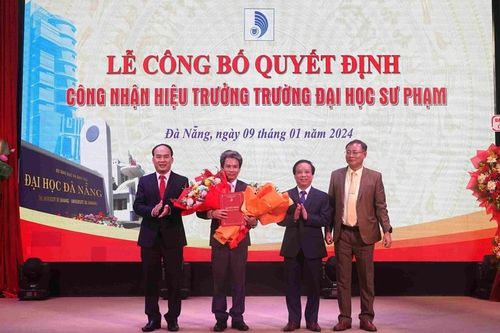 Bổ nhiệm PGS-TS Võ Văn Minh làm Hiệu trưởng Trường Đại học Sư phạm - Đại học Đà Nẵng
