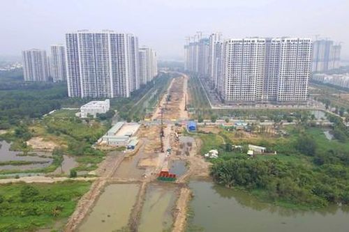 Cận cảnh 'đại công trường' Vành đai 3 đoạn qua TPHCM sau 7 tháng khởi công