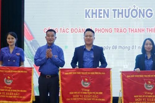 Tỉnh Đoàn Hòa Bình vượt 8/10 chỉ tiêu trong năm 2023