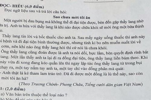 Diễn biến mới vụ đề Ngữ văn lớp 8 có ngữ liệu nhạy cảm