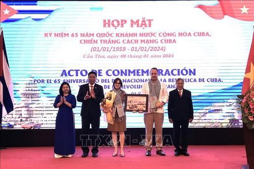 Thắt chặt tình đoàn kết hữu nghị Việt Nam - Cuba