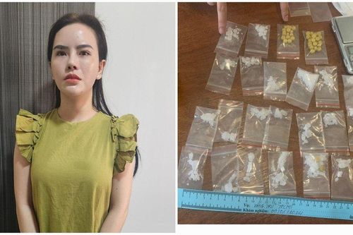 Bắt quả tang 'nữ quái' tàng trữ hàng chục bịch và viên ma túy tổng hợp