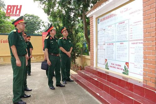 Đảng bộ Quân sự tỉnh xây dựng 'chi bộ bốn tốt'
