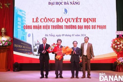 PGS.TS Võ Văn Minh làm Hiệu trưởng Trường Đại học Sư phạm