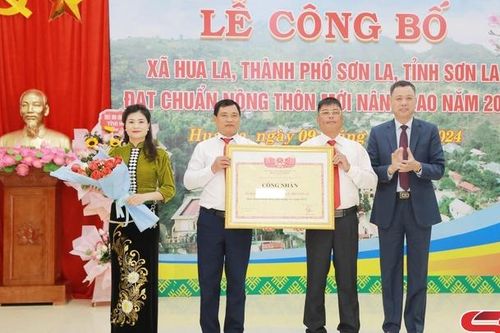 Hua La đạt chuẩn nông thôn mới nâng cao