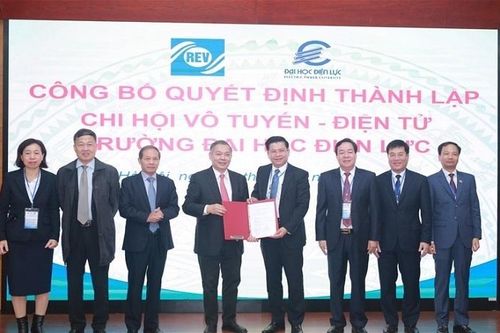 Trường Đại học Điện lực thành lập Chi hội Vô tuyến - Điện tử