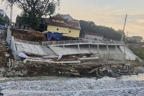 Vĩnh Phúc: Trách nhiệm khắc phục sự cố công trình khẩn cấp xử lý sạt trượt sông Phó Đáy thuộc đơn vị thi công