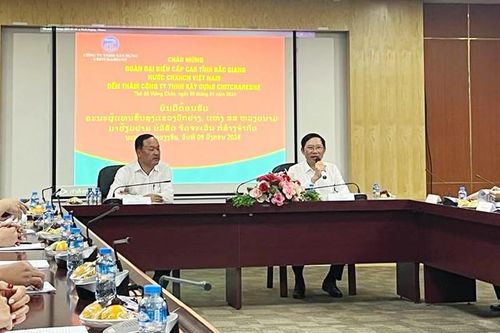 Chủ tịch UBND tỉnh Bắc Giang thăm doanh nghiệp tại Lào