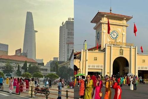 Tình hình chụp ảnh đón Tết của hội 'em xinh': 1 mét vuông có đến 10 chiếc áo dài