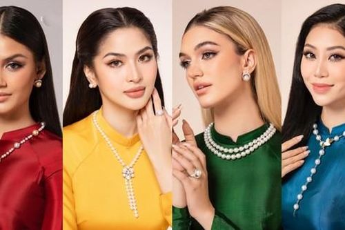 Top 4 Hoa hậu Trái Đất 2023 khoe vẻ dịu dàng trong loạt áo dài màu sắc nổi bật