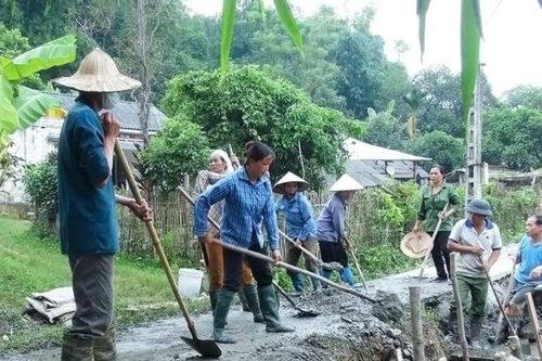 Nhiều cách làm hay trong xây dựng nông thôn mới