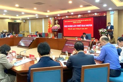 Quận Đống Đa: Thường trực Quận ủy đều đạt 100% phiếu tín nhiệm cao